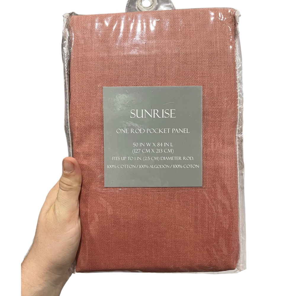 Sunrise| 1 rod pocket panel